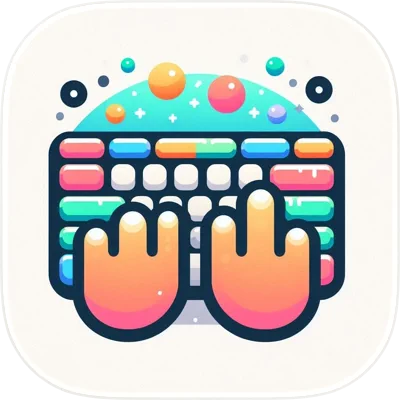 Typing Falling Letters